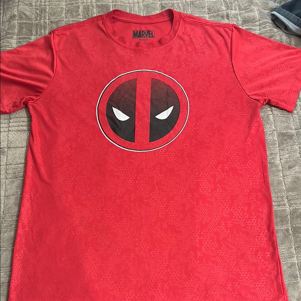 Marvel Red Graphic Men's Shirt